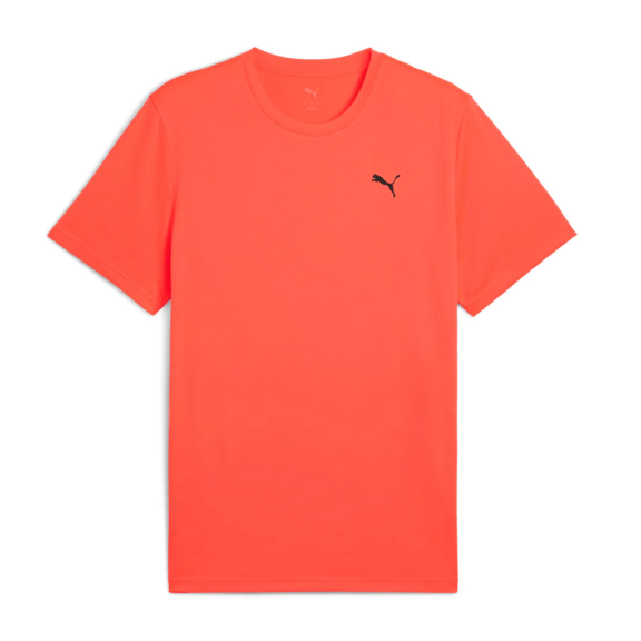PUMA M TAD ESS SOLID CAT TEE LC "Glowing Red"