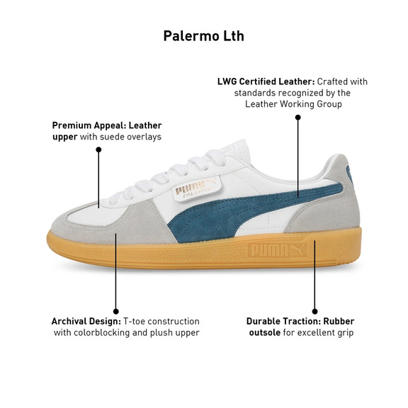 Puma Palermo Leder Unisex "Horizon-Gum"