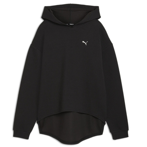 Puma Q4 STUDIO TEXTURED HOODY "Schwarz"