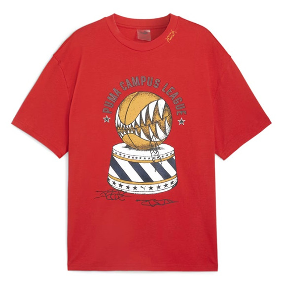 Puma Showtime Tee 3 "Time Red"