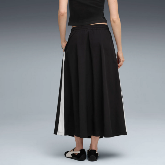 Puma T7 Woven Midi Skirt "Black"