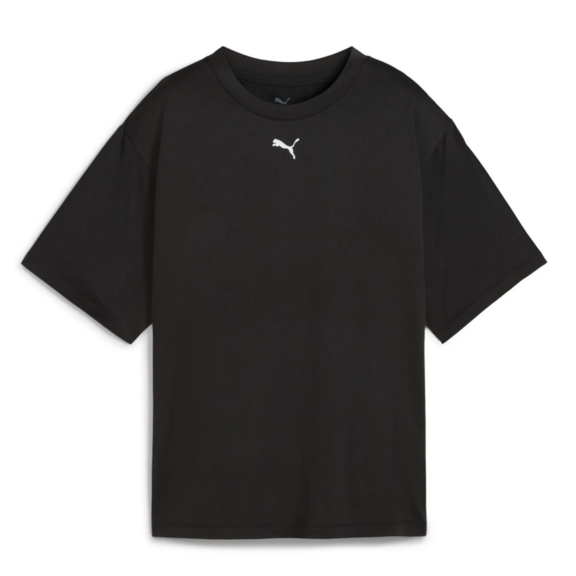 PUMA TAD ESSENTIAL RELAXED TEE "Black"