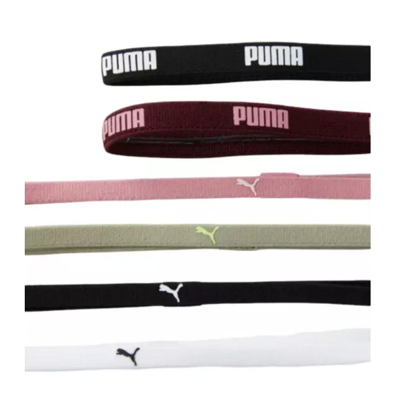 Puma TR ESS Hairbands "Ruby Shimmer-Poised Pink-Lux Army-Black-White"