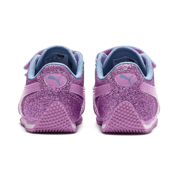 Puma Whirlwind Glitz V Kids Trainer (Orchid/CERULEAN)