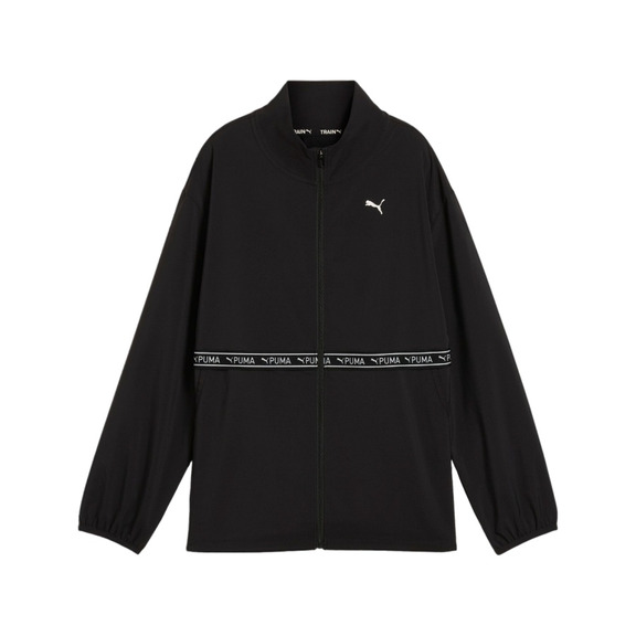 Puma WOVEN ELASTIC JACKET Q4 "Schwarz"