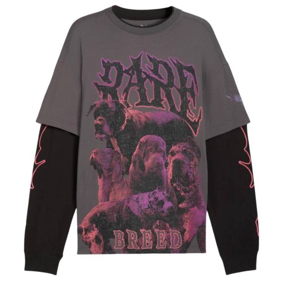 Puma X LaMelo World Tournament LS Tee "Dusky Gray"