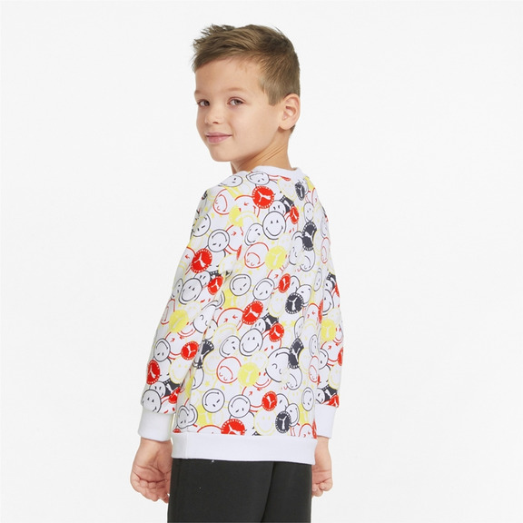 Kinderspiel x SMILEY WORLD AOP Crew TR