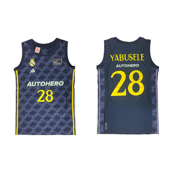 R. Madrid Camiseta Basket Niñ@ 2a Equip 2023/24 # 28 YABUSELE #