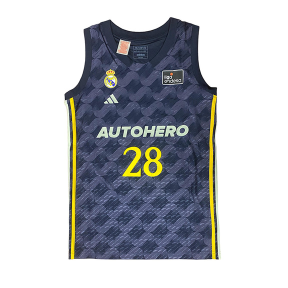 R. Madrid Camiseta Basket Niñ@ 2a Equip 2023/24 # 28 YABUSELE #