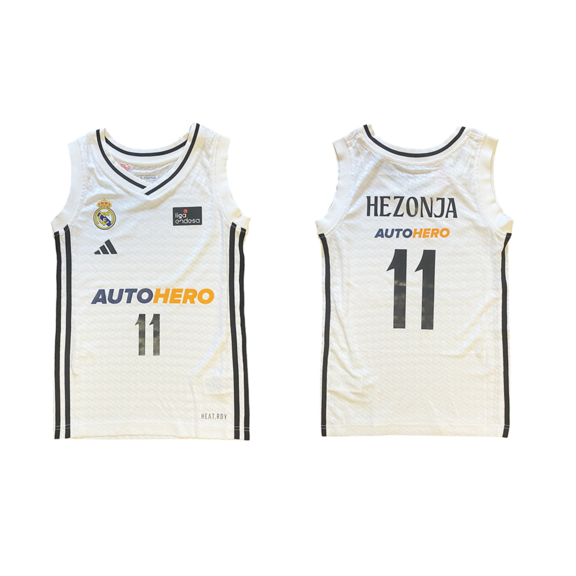 Real Madrid Camiseta Basket Niñ@ 1a Equip 24/25 # 11 HEZONJA #