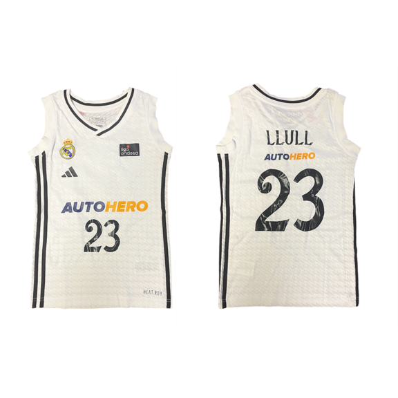 Real Madrid Camiseta Basket Niñ@ 1a Equip 24/25 # 23 LLULL #