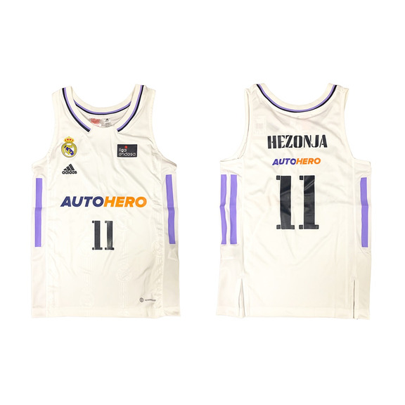 Real Madrid Camiseta Basket Niñ@ 1a Equipación # 11 HEZONJA #
