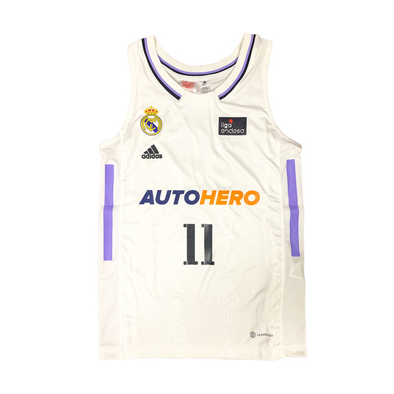 Real Madrid Camiseta Basket Niñ@ 1a Equipación # 11 HEZONJA #