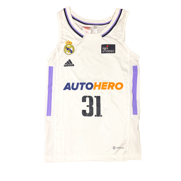 Real Madrid Camiseta Basket Niñ@ 1a Equipación # 31 MUSA #