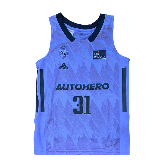 Real Madrid Camiseta Basket Niñ@ 2a Equipación # 31 MUSA #
