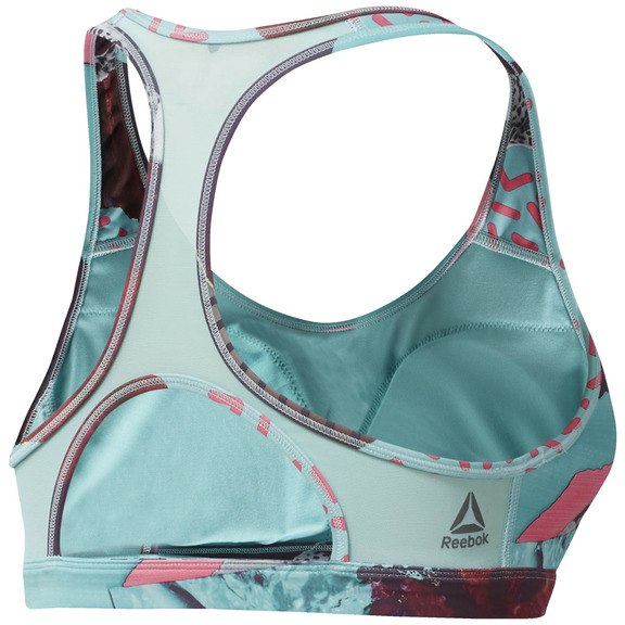 Reebok Hero Racer Gepolsterter Bra "Memphis Medley"
