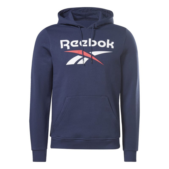 Reebok Identität Fleece gestapelt Logo Pullover Hoodie