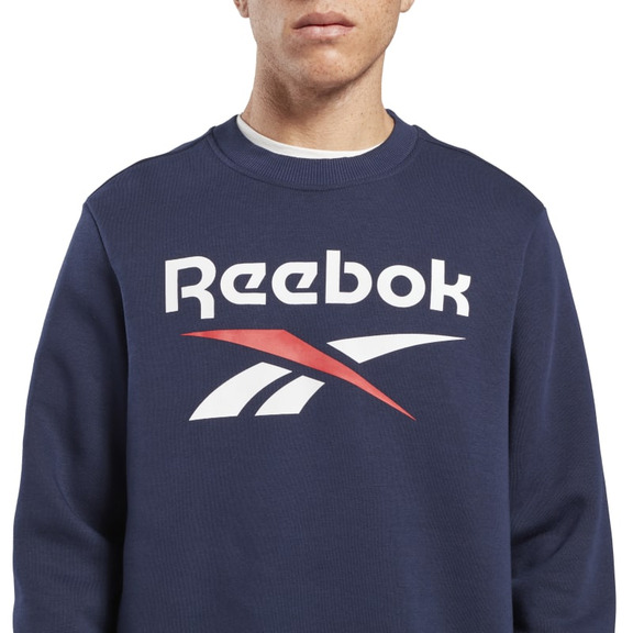 Reebok Identität Fleece Stacked Logo