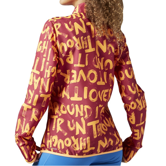 Reebok Running Winbreaker Jacke P1 Woman ́s (manische Kirsche)
