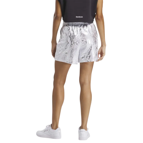 Reebok Wmns B-Ball Off-Court Allover Print Shorts 5" "White"