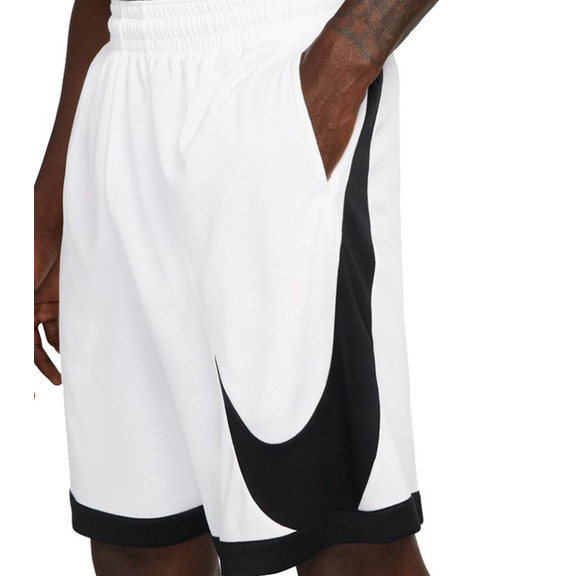 Kurz Nike Dri-FIT Männer Basketball "Weiß"