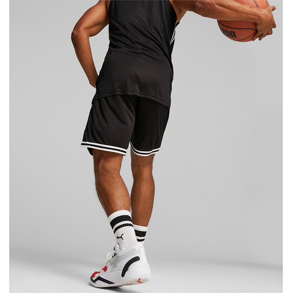 Kurzer Korb Puma Hoops Team "Schwarz"