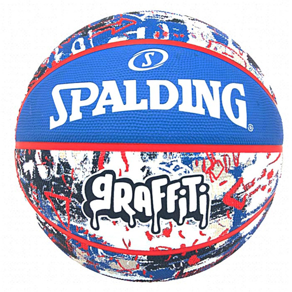 Balón Spalding Blue Red Graffiti Sz7 Gummi (Talla 7)