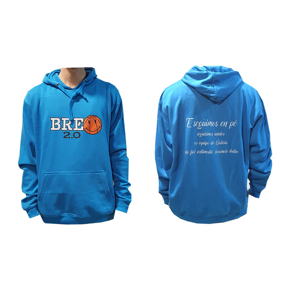 Sudadera Capucha BREO 2.0 "Blau"