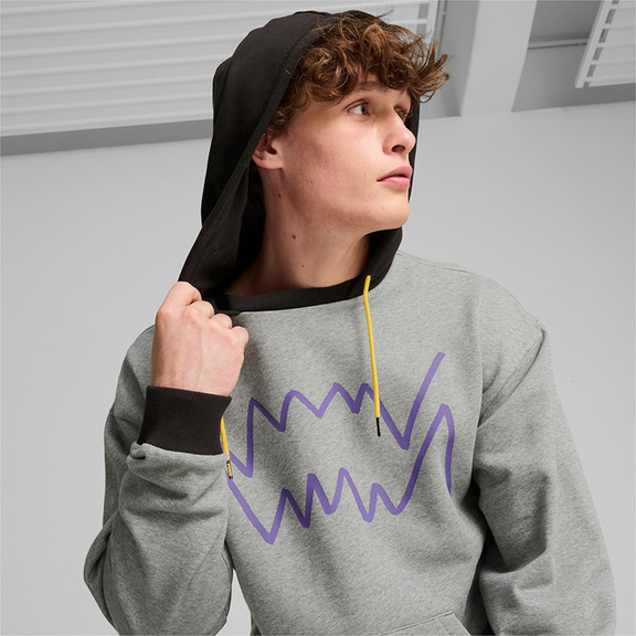 Capucha Sweatshirt Basket Puma Jaws Core 2.0 "Medium Gray"