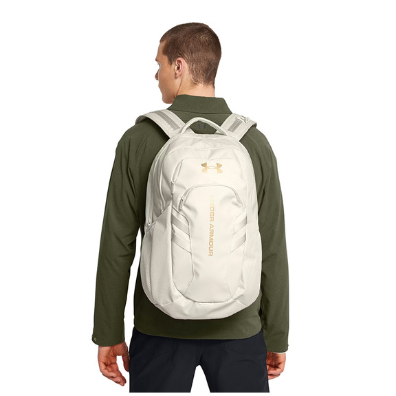 UA Hustle Pro 6.0 Rucksack "Summit White"