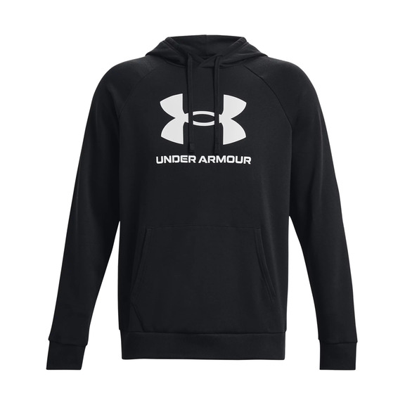 UA Herren Rival Fleece Logo Hoodie "Black"