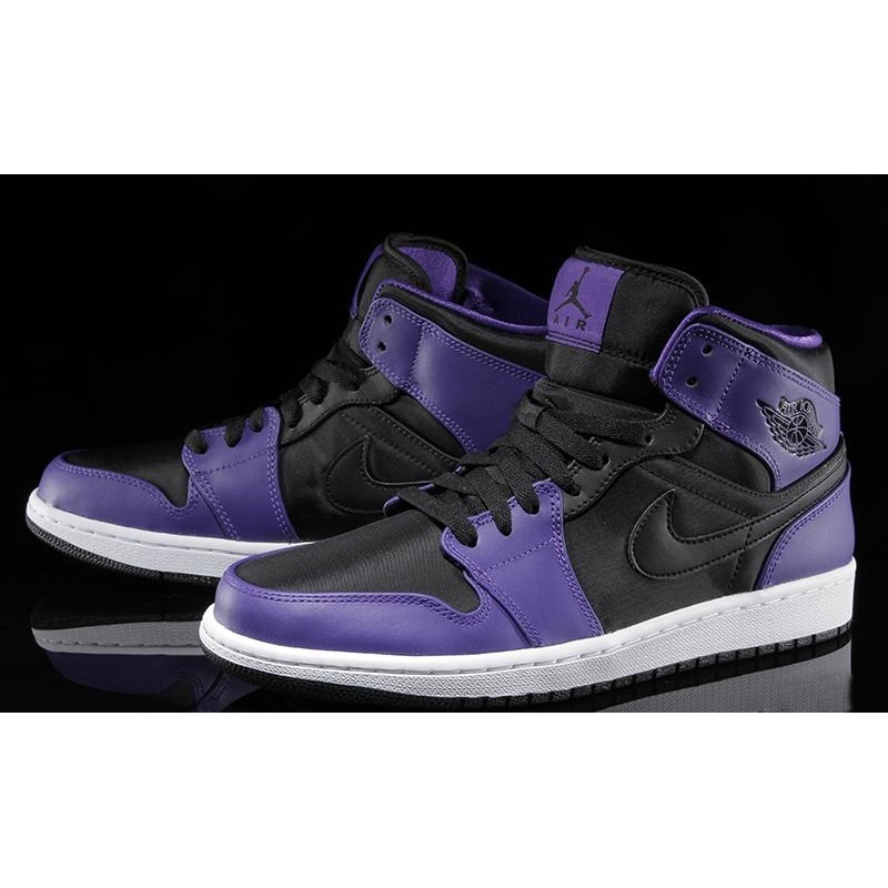 Air Jordan 1 Mid "Dark Concord" (019/negro/concord)