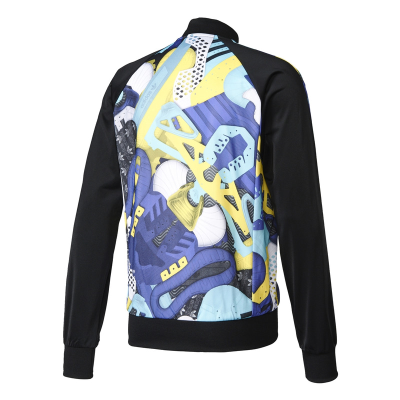 Adidas Originals Schuhmontage AOP Track Top (multicolor/black)
