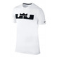 Camiseta LeBron Dri-FIT Neues Logo (102/blanco/negro)