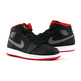 Air Jordan 1 Mid "Night" BG Child (034/black/red/white)(36-40)