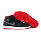 Air Jordan 1 Mid "Night" BG Child (034/black/red/white)(36-40)