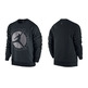 Jordan Sudadera Flight Club Graphic Crew (010/negro/gris)