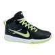 Nike Team Hustle D 6 (GS) (002/Negro/Lima/Blanco)