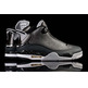 Air Jordan Dub Zero "Laser Night" (004/negro/charcoal/gris)
