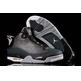 Air Jordan Dub Zero "Laser Night" (004/negro/charcoal/gris)