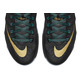 Lebron XII Low "SVSM" (070/negro/metalic gold/radant esmeralda)