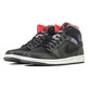 Flug jordan 1 Mid "Holiday" (035/black/grey/red)