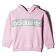 Adidas Originals Chándal Infant Basketball Kapuzen Fleece Set (rosa/gris)