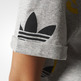 Adidas Originals Vestido Tee Kleid "Lettering" (gris)