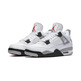 Air Jordan 4 Retro "Cement" (192/weiß/feuerrot/schwarz)