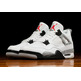 Air Jordan 4 Retro "Cement" (192/weiß/feuerrot/schwarz)
