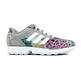 Original Adidas Mujer ZX Flux " Bouquet" (gris/white/rosa)