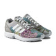 Original Adidas Mujer ZX Flux " Bouquet" (gris/white/rosa)