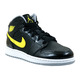 Air Jordan 1 Mid BG Niño "Blackyellow" (070/negro/amarillo)