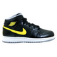 Air Jordan 1 Mid BG Niño "Blackyellow" (070/negro/amarillo)
